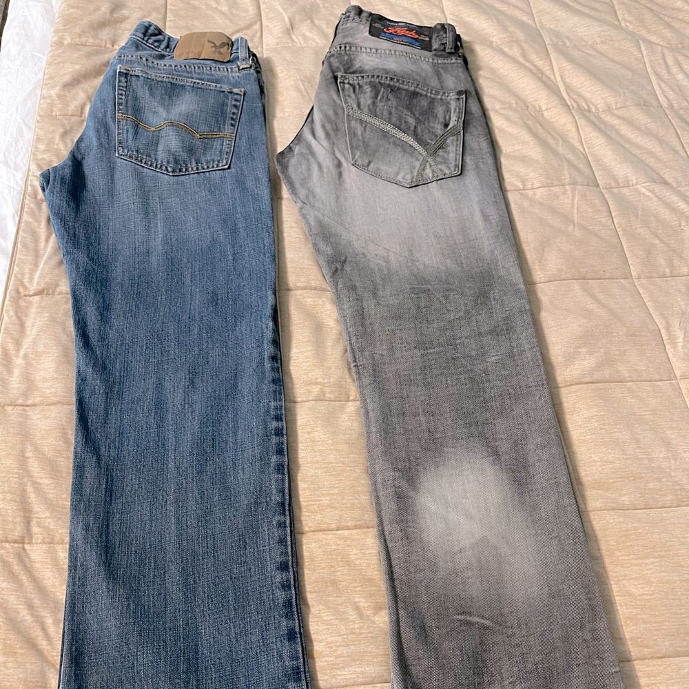 AE & Buckle brand mens jeans